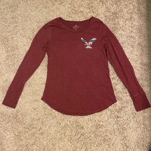 American Eagle Long Sleeve Shirt (M)